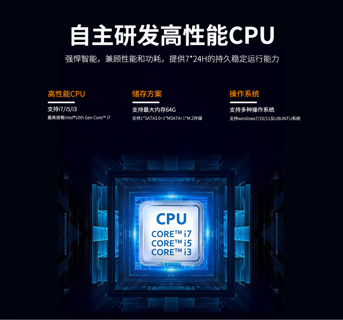 五代工控机电脑,工控机,工控机一体机,电脑工控机,精悍款电脑工控机